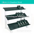 Fitness equipment 3-Tier dumbbell rack